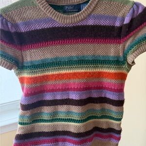 Polo by Ralph Lauren Women's Multicolor Striped cashmere sweater